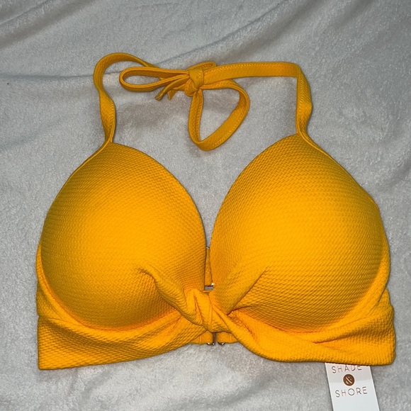 Yellow Double strap Bikini Top - Picture 1 of 3